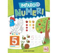 Imparo i numeri. Con adesivi. Ediz. a colori