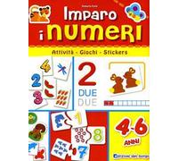 Imparo i numeri. Con adesivi. Ediz. illustrata
