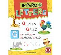 Imparo le lettere. Con adesivi. Ediz. a colori