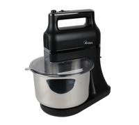 Impastatrice Ardes ARSBAT02 400 W 5 velocità 3,5 L acciaio inox nera