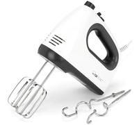Impastatrice Clatronic | 400 watt | impastatrice manuale | impostazione turbo e 5 impostazioni di velocità | sbattitori e ganci per impasto in acciaio inox lavabili in lavastoviglie | HM 3775