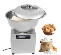Impastatrice Commerciale Ciotola In Acciaio Inox Tipo Bowl Macchina Impastatrice Completamente Automatica Multi-funzione con Timer 0-30 Min Compatta per Impastare 2kg