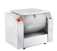 Impastatrice commerciale con secchio e timer di inclinazione di 90°, miscelatore elettrico resistente per alimenti per panetteria e ristorante