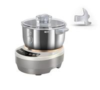 Impastatrice, con misurini, cucchiai, impastatrice per impasto, temporizzazione, pannello a sfioramento, per la casa, con funzione di fermento, miscelatore per farina in acciaio inossidabile