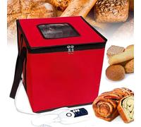 Impastatrice con timer e controllo della temperatura, scatola versatile per la preparazione del pane, strumento multifunzionale riutilizzabile per lievitazione dell'impasto