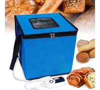 Impastatrice con timer e controllo della temperatura, scatola versatile per la preparazione del pane, strumento multifunzionale riutilizzabile per lievitazione dell'impasto