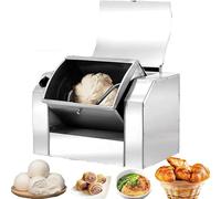 Impastatrice elettrica da 1500 W con agitazione a spirale e rotazione bidirezionale - Macchina di miscelazione in acciaio inossidabile per casa e panetteria