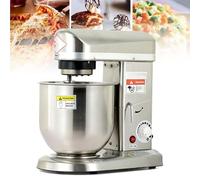 Impastatrice elettrica da cucina, impastatrice elettrica professionale da cucina, ciotola grande, 3 accessori: sbattitore per le uova, gancio per impastare e frusta in acciaio inossidabile,
