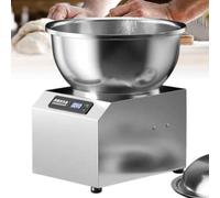 Impastatrice elettrica in acciaio inox con regolazione a 3 velocità e timer per panetteria, pizzeria e ristorante.