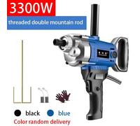 Impastatrice elettrica per cemento Impastatrice per calcestruzzo ad alta potenza Trapano multifunzionale con 6 velocità regolabili per mescolare il cemento di fango