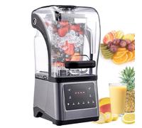 Impastatrice, frullatore elettrico da cucina, 2200 W ad alta potenza con barra di spinta e 9 impostazioni di velocità, funzione Pulse per frullati, preparazione pasti, snack commerciali, inc