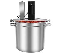 Impastatrice, impastatrice automatica commerciale con raschietto a 4 lame, velocità regolabile per marmellate, salse, ripieni, condimenti per pentole calde.