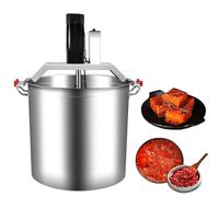 Impastatrice, impastatrice commerciale con raschietto a 4 lame, velocità regolabile per marmellate, salse, ripieni, condimenti per pentole calde.