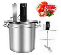 Impastatrice, impastatrice elettrica automatica commerciale in acciaio inossidabile con velocità regolabile per condire pentole calde, zuppe, salse piccanti, bevande, marmellate, porridge