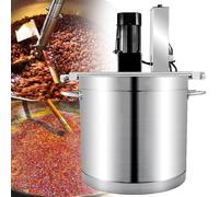 Impastatrice, impastatrice elettrica commerciale, mescolatore automatico per pentole con velocità regolabile, ideale per mescolare condimenti per pentole calde e salse per zuppe.
