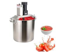 Impastatrice, impastatrice elettrica portatile per malta, mescolatore automatico per pentole per cucinare, impastatrice commerciale con raschietto a 4 lame, ideale per zuppe, chili, salse, b
