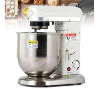 Impastatrice, Impastatrice planetaria professionale da 500 W, Impastatrice commerciale con ciotole in acciaio inox, Robot da cucina e impastatrice con gancio per impastare, gancio per impast