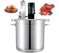 Impastatrice, pentola elettrica in acciaio inox per mescolare gli alimenti, impastatrice automatica con velocità regolabile per preparare condimenti per pentole calde, marmellate, salse e ri