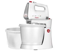 Impastatrice per Pasticceria con 2 Ciotole Rotanti da 3 L, 5 Velocità + Turbo 75