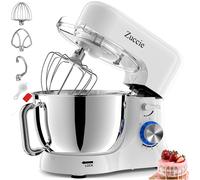 Impastatrice Planetaria 1000W 5L, Robot da Cucina Multifunzione, ciotola acci...