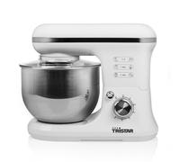 TRISTAR Impastatrice Planetaria Capacità Ciotola 5 Litri Potenza 1200 Watt 6 Velocità colore Bianco - MX-4817