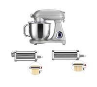 Impastatrice planetaria 7 litri KM1510 DCG 1800W con accessorio spaghetti, sfogliatrice (Grigio)