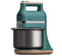 Impastatrice, planetaria a 5 velocità, robot da cucina da 3,5 l, frullatore multifunzione da 400 W con ciotola in acciaio inox, robot da cucina, frullatore, impastatrice, verde