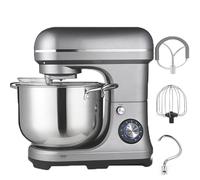 Impastatrice Planetaria Commerciale Da 2000 W, Impastatrice Planetaria In Acciaio Inossidabile Da 10 L, Impastatrice Planetaria Elettrica, Interruttore Rotante A 8 Marce + P, Con Gancio Per Impastare