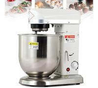 Impastatrice planetaria commerciale, impastatrice a testa inclinabile da 500 W a 3 velocità, impastatrice elettrica da cucina con gancio per impastare, frusta, sbattitore, ciotola per impast