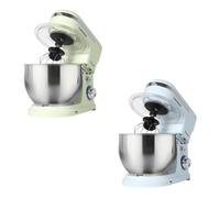IMPASTATRICE PLANETARIA DA CUCINA 1000W 5LT CON COPERCHIO PARASCHIZZI 3 GANCI 6