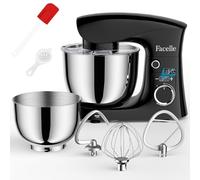 Impastatrice Planetaria Offerta 1500W, Facelle 5,5L & 4,5L Robot da Cucina