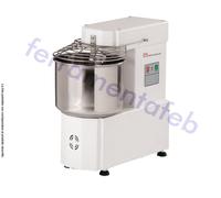 IMPASTATRICE PROFESSIONALE MONOFASE A SPIRALE 5KG 7LT PASTA PANE MIXER MECNOSUD