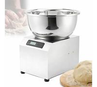 Impastatrice resistente con impastatrice a spirale, timer e ciotola in acciaio inox, per uso domestico e piccole imprese