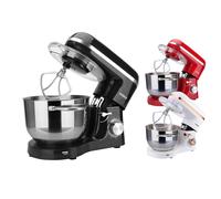 Impastatrice Robot da Cucina 1500W Nero Mixer Cucina 6L Basso Rumore