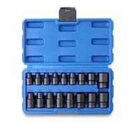 Impatti Socket Rinforzato Dado Cacciavite 1/2 "3/8" Drive Esagonale Drill Bit Adattatore Drive Socket Dado Driver Socket Adattatore