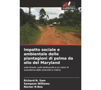 Impatto sociale e ambientale delle piantagioni di palma da olio del Maryland: sulle foreste, sulla biodiversità e sui mezzi di sussistenza delle comunità in Liberia