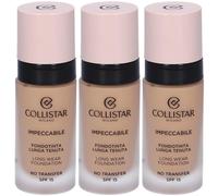 Impeccabile Fondotinta Lunga Tenuta 3n Naturale 3x30 ml