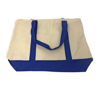 ImpecGear 22"""" Deluxe Heavy Duty Tragetasche aus Baumwoll-Canvas mit Rei verschluss (1er-Pack Royal)