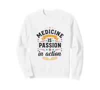 Impegno del Personale clinico Stelle Laurel Design Felpa