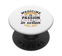 Impegno del personale clinico Stelle Laurel Design PopSockets PopGrip Adesivo