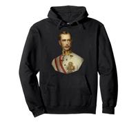 Imperatore Francesco Giuseppe I di Austria Felpa con Cappuccio