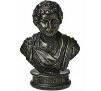 Imperatore Hadrian Color Bronzo Busto Romana Piccolo 7cm Nuovo e Confezionato