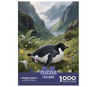 Imperatore Pinguino 1000 Piece Puzzle Games for Adults Challenging & Brainteasing Jigsaw Puzzle Animalii Home Decoration for The Whole Family 38x26cm/1000pcs