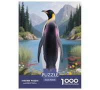 Imperatore Pinguino 1000 Piece Puzzle Games for Adults Relaxation Jigsaw Puzzle Animalii Home Decors for The Whole Family 70x50cm/1000pcs