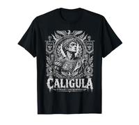 Imperatore Romano Caligola Tiranno Senza Corona Oscura Maglietta