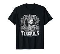 Imperatore Romano Tiberio Ombra del Potere Impero Maglietta