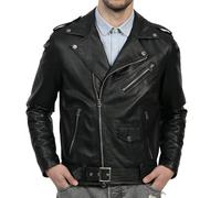 IMPERATRICE Giubbino Chiodo da uomo in vera pelle made in italy