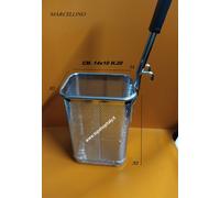 IMPERDIBILE CESTELLO CUOCIPASTA FRIGGITRICE ACCIAIO PROF VARIE MISURE 8 2025