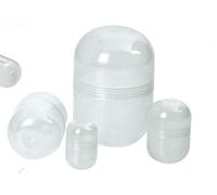 Imperdibile kit 50 bussolotti plastica sorpresa uovo uova di pasqua 10,5x15,5