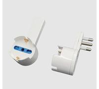 Imperia Adattatore salvaspazio bianco spina 16A presa universale